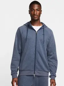 Nike Men Dri-FIT UV Full-Zip Versatile Hooded Cotton Hoodie