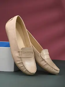 CARLO ROMANO Women Slip-On Printed Loafers