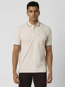 Van Heusen Sport Men Solid Polo Collar T-shirt
