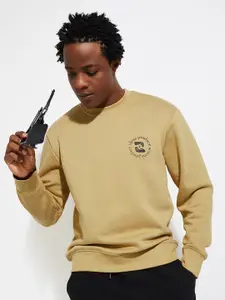max URB_N Men Printed Sweatshirt