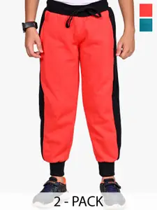 BAESD Boys Pack Of 2 Mid-Rise Joggers