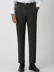 Van Heusen Men Solid Formal Trousers
