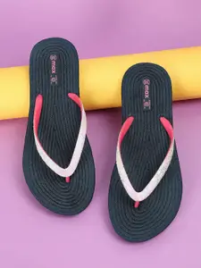 max Women Plastic Thong Flip-Flops