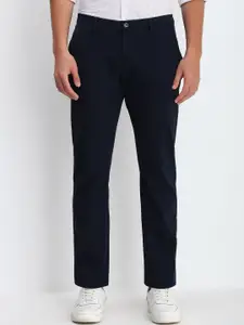 Allen Solly Men Slim Fit Mid-Rise Regular Trousers