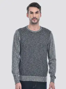 Numero Uno Men Cable Knit Pure Cotton Pullover
