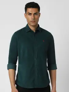 Van Heusen Sport Men Slim Fit Solid Casual Shirt