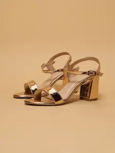 ERIDANI Selma Metallic Heels