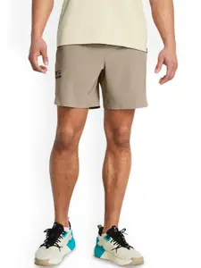 UNDER ARMOUR UA Project Rock Unstoppable Men Solid Mid Rise Sports Shorts