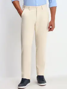 Allen Solly Men Mid-Rise Regular Trousers