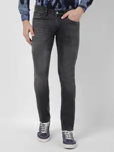 Numero Uno Men Skinny Fit Low-Rise Light Fade Stretchable Jeans