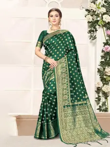 Trendmalls Ethnic Motifs Zari Banarasi Saree