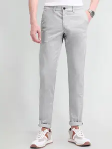 Arrow Sport Men Cotton Urban Slim Slim Fit Trousers