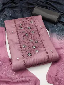 Ishin Embroidered Unstitched Dress Material