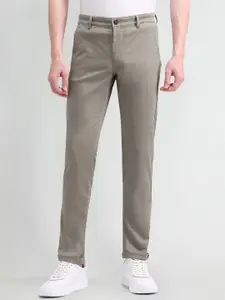Arrow Sport Men Solid Urban Slim Slim Fit Trousers