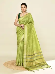 elora Woven Design Zari Baluchari Saree