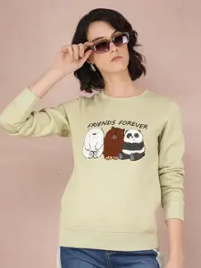 Crimsoune Club Women Printed Sweatshirt