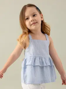 DeFacto Girls Opaque Striped Casual Shirt