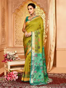 elora Ethnic Motifs Zari Banarasi Saree