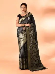 elora Woven Design Zari Banarasi Saree