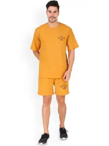 London Hills Round Neck Short Sleeves Oversized T-Shirt & Shorts