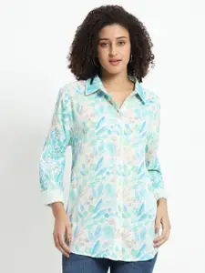 VELDRESS Women Floral Printed Casual Shirt