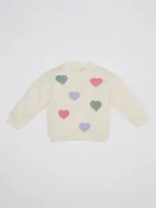 DeFacto Girls Humour and Comic Printed Pullover