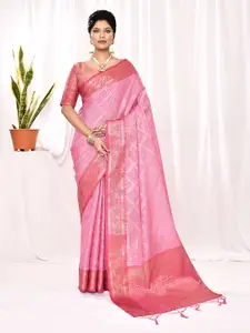 elora Woven Design Zari Banarasi Saree