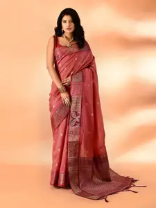 elora Woven Design Zari Banarasi Saree