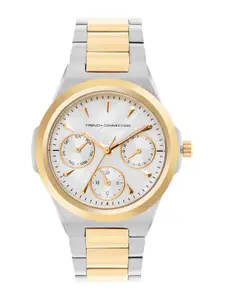 French Connection Women Dial & Stainless Steel Analogue Chronograph Watch FCH5TM