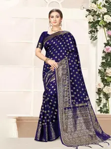 Trendmalls Ethnic Motifs Zari Banarasi Saree