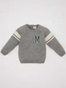 DeFacto Boys Typography Printed Pullover