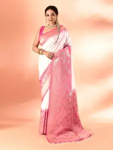 elora Woven Design Zari Banarasi Saree