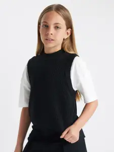 DeFacto Girls Striped Sweater Vest