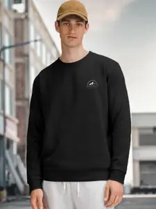 The Roadster Lifestyle Co Printed Cotton Sweatshirts