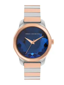French Connection Women Alloy Dial & Stainless Steel Strap Analogue Watch-FCH2RTM
