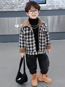 StyleCast x Revolte Boys Longline Outdoor Open Front Jacket