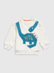 mothercare Boys Animal Printed Pure Cotton Sweatshirt