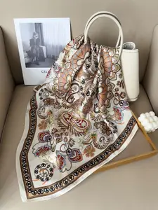 CrossKulture Women Printed Satin Scarf
