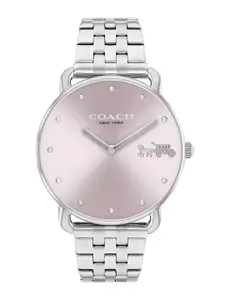 Coach Women Elliot Dial & Stainless Steel Bracelet Style Straps Analogue Watch 14504290