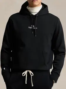 Polo Ralph Lauren Men Logo Printed Double-Knitted Hooded Sweatshirt