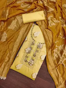 ASISA Ethnic Motifs Embroidered Unstitched Dress Material