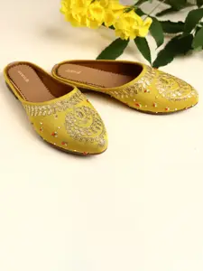 Anouk Women Embellished Mules Flats