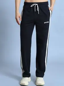 WEARDUDS Men Relaxed-Fit Track Pants With Side Strips
