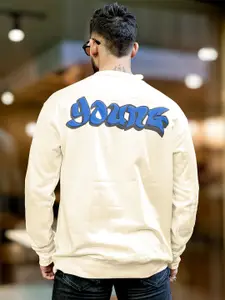 Maniac Men Graphic Printed Round Neck Sweatshirt