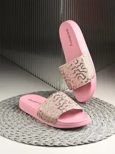 DressBerry Women Embellished Synthetic Sliders