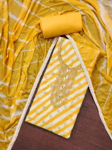 ASISA Embroidered Pure Cotton Unstitched Dress Material