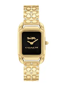 Coach Women Cadie Dial & Stainless Steel Bracelet Style Straps Analogue Watch 14504250