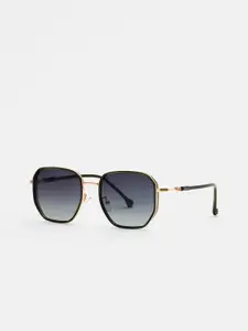 THE BEAR HOUSE Men Square Sunglasses