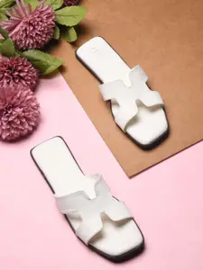 JM Looks Women Open Toe Flats