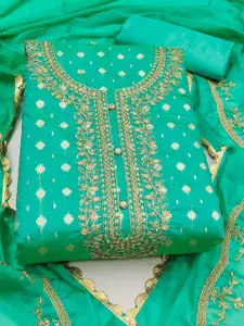 Ishin Ethnic Motifs Woven Design Unstitched Dress Material